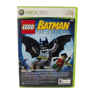 LEGO Batman & Pure Bundle‎ Video Game Microsoft Xbox 360  Green Case  Manual